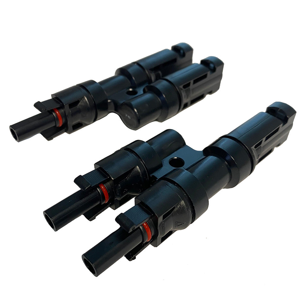 Victron Solar Splitter Pair MC4-Y (1x M-2F / 1x F-2M) - Deckhand Marine Supply