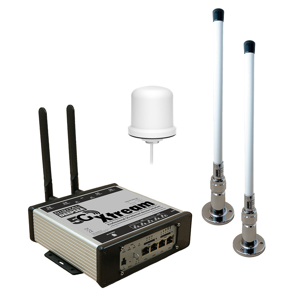 Digital Yacht 5G Xtream System w/3 Antennas  7M Cable - Deckhand Marine Supply