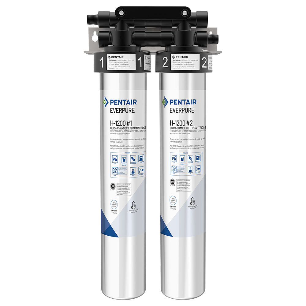Shurflo by Pentair Everpure H-1200 Two-Stage Drinking Water System - Deckhand Marine Supply