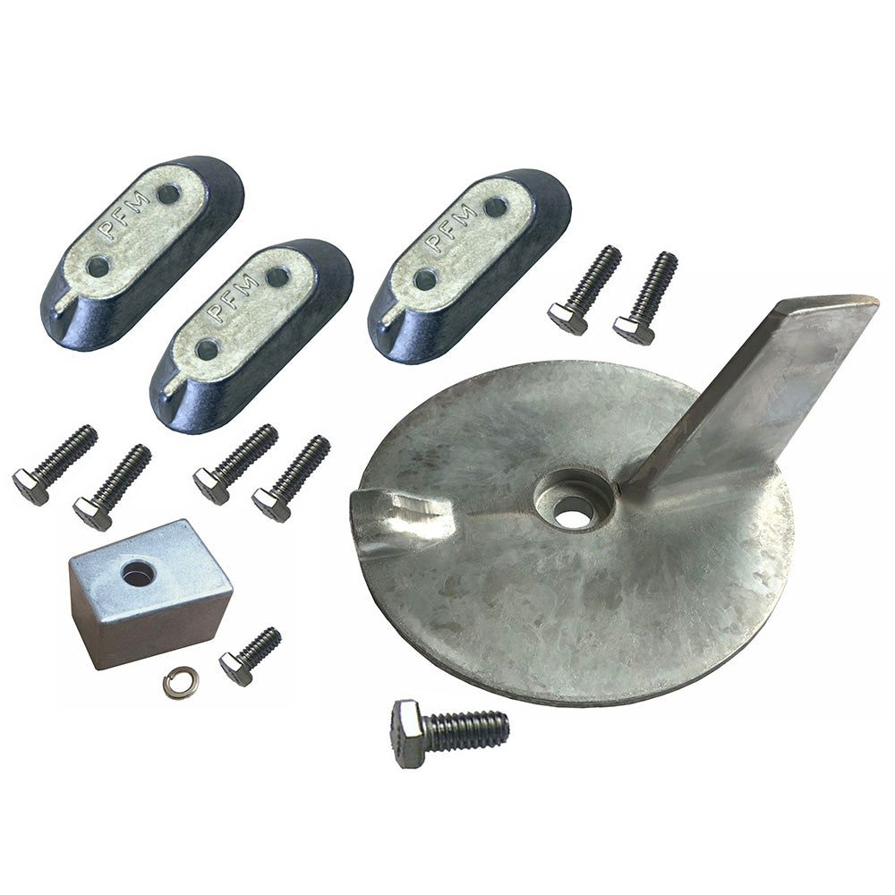 Performance Metals Yamaha 30-60HP Outboard Complete Anode Kit - Aluminum - Deckhand Marine Supply