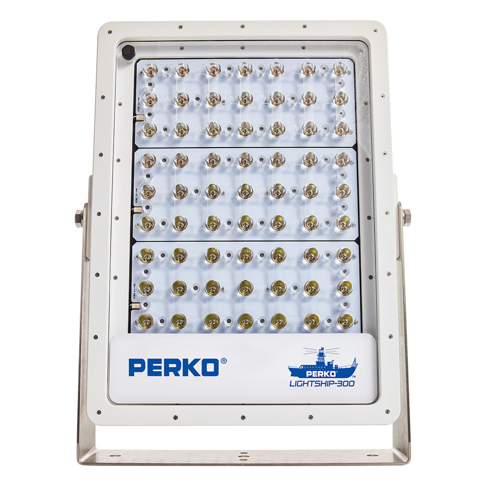 Perko Lightship 300 LED High Performance Floodlight - 12/24V - White - Deckhand Marine Supply