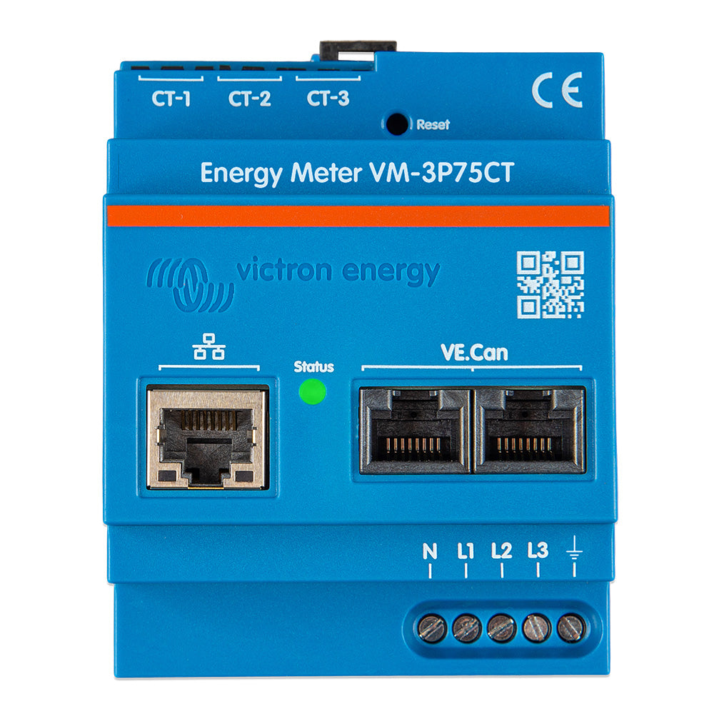 Victron Energy Meter VM-3P75CT Single + 3-Phase - Deckhand Marine Supply