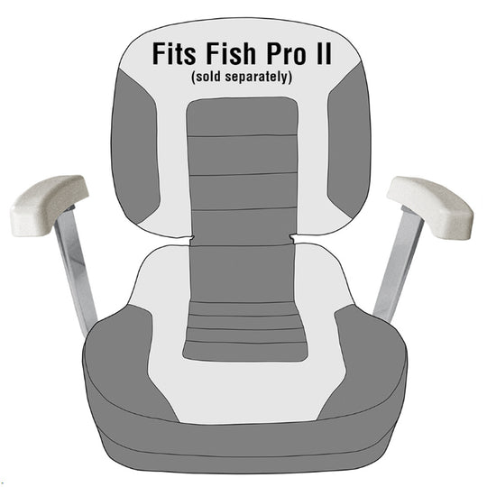 Springfield One Piece Arm Rest f/Fish Pro II - Deckhand Marine Supply