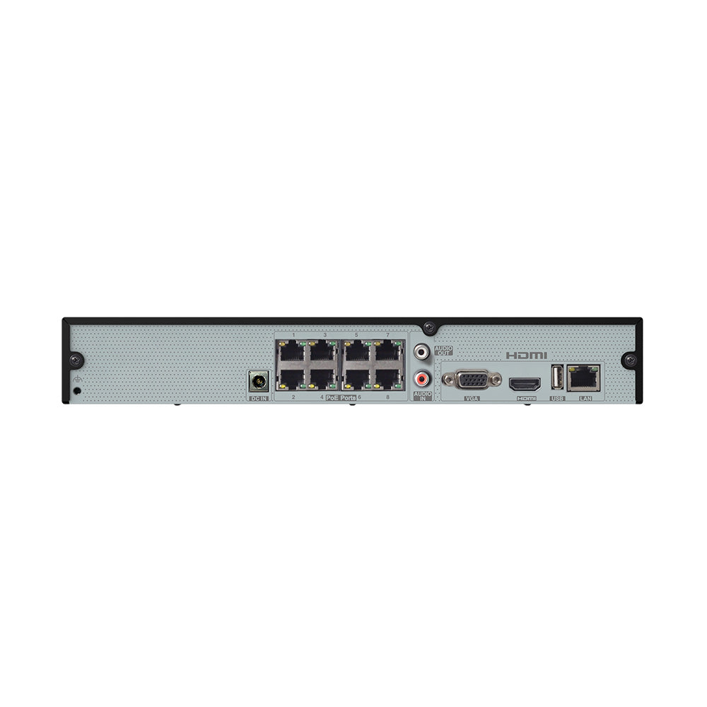 Speco 8 Channel 4K Recorder w/Smart Analytics - 8 Built-In POE Ports - Deckhand Marine Supply