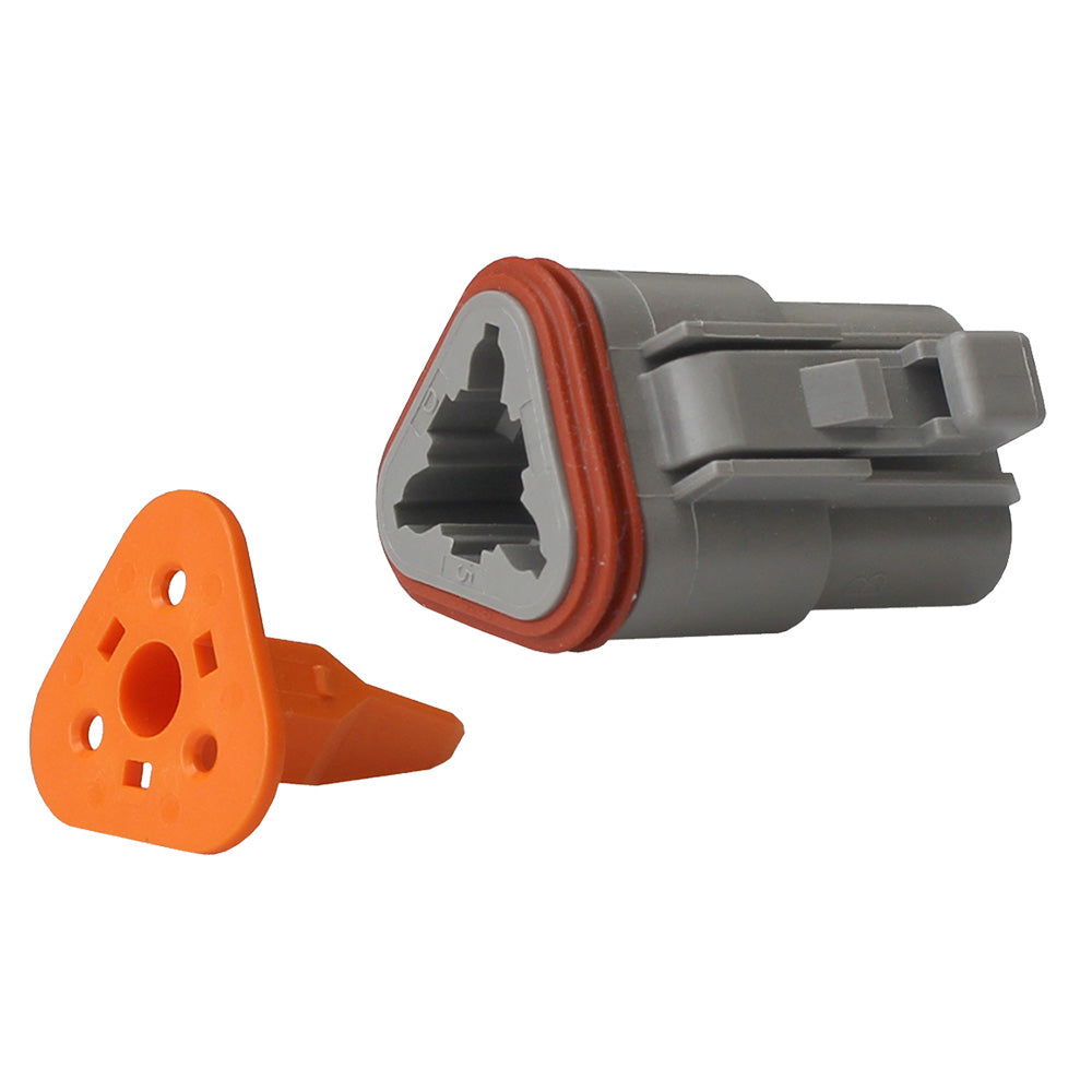 Pacer Deutsch DT Plug  Wedge Lock Kit - 3 Position - 10 Pack - Deckhand Marine Supply