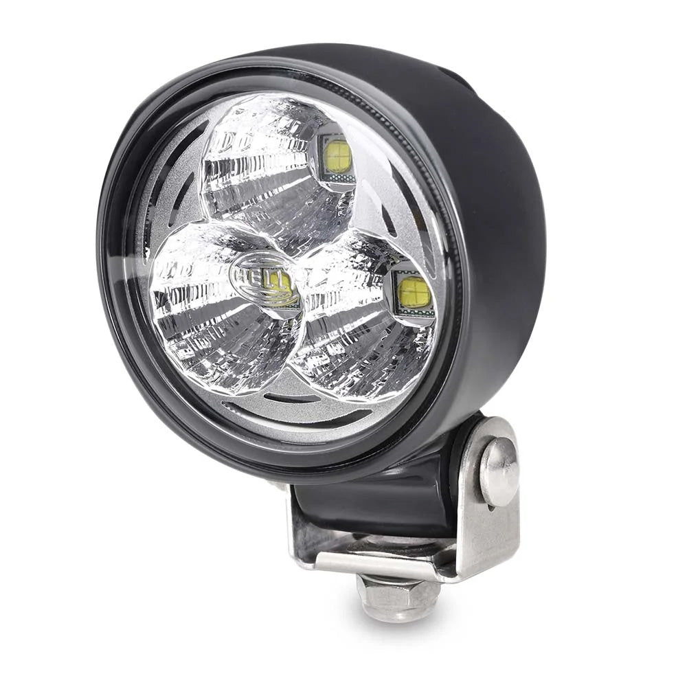 Hella Marine LED Floodlight G4 - Black Housing - 2100 Lumens - Deckhand Marine Supply