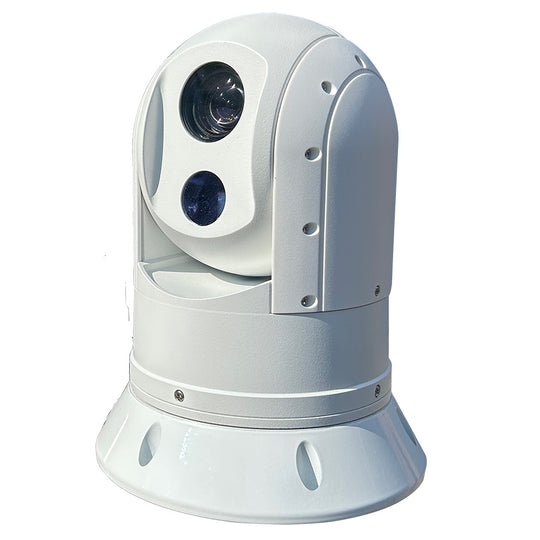 Iris A295 Dual Payload 384x288 Thermal + 1080P (10x Zoom) Visible Spectrum IP PTZ Camera - Deckhand Marine Supply
