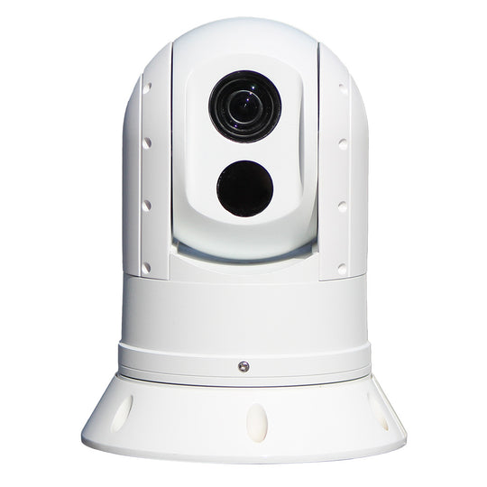 Iris A295 Dual Payload 384x288 Thermal + 1080P (10x Zoom) Visible Spectrum IP PTZ Camera - Deckhand Marine Supply