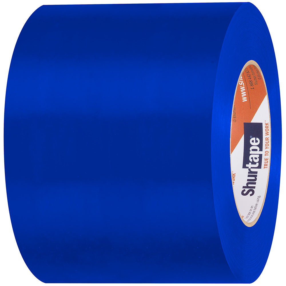 Shurtape UV-Resistant Marine Heat Shrink Tape - 96MM x 55M Roll - Straight Edge Blue - Deckhand Marine Supply