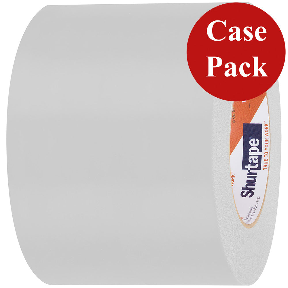 Shurtape UV-Resistant Marine Heat Shrink Tape - 96MM x 55M Roll - Serrated Edge White *Case of 12 Rolls* - Deckhand Marine Supply