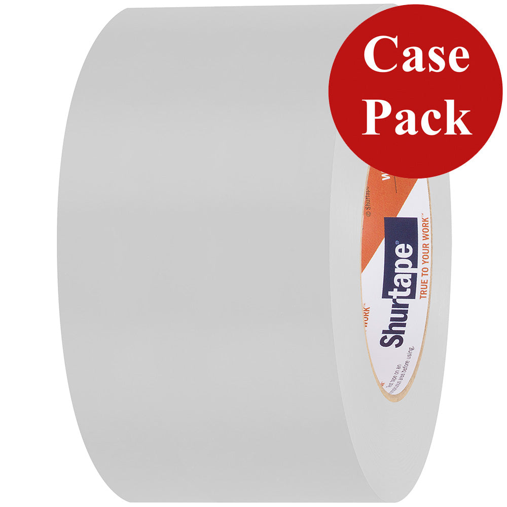 Shurtape UV-Resistant Marine Heat Shrink Tape - 72MM x 55M Roll - Straight Edge White *Case of 16 Rolls* - Deckhand Marine Supply