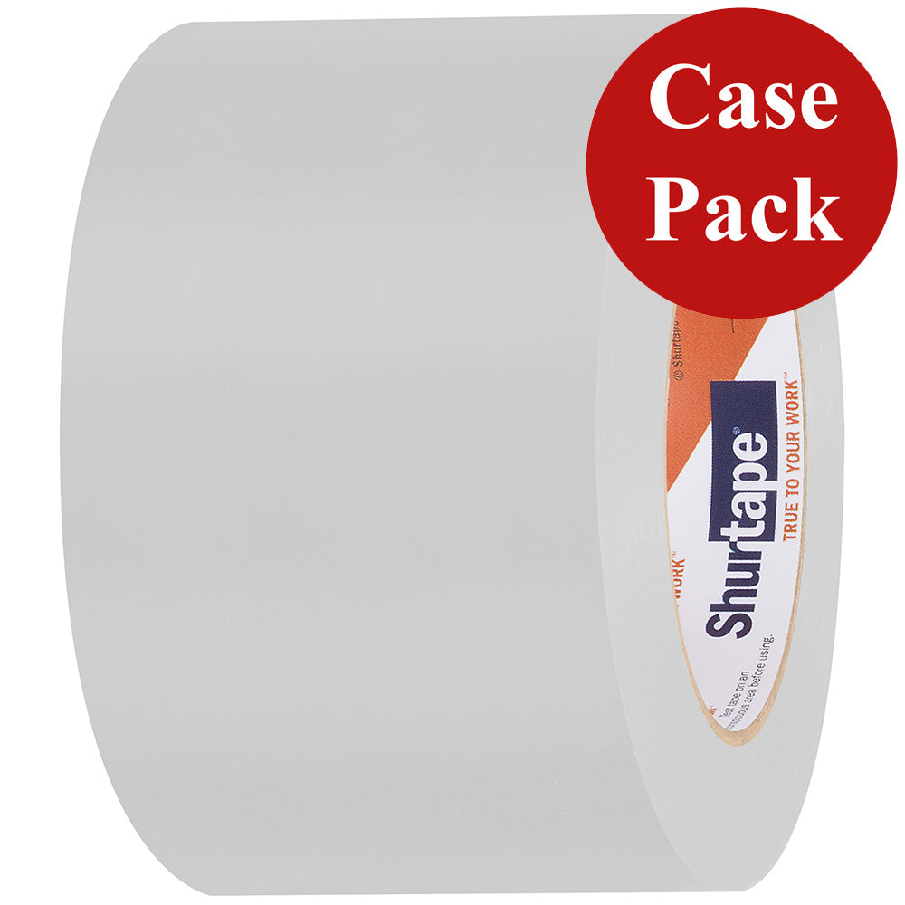 Shurtape UV-Resistant Marine Hull Preservation Tape - 72MM - 33M Roll - Straight Edge White *Case of 16 Rolls* - Deckhand Marine Supply
