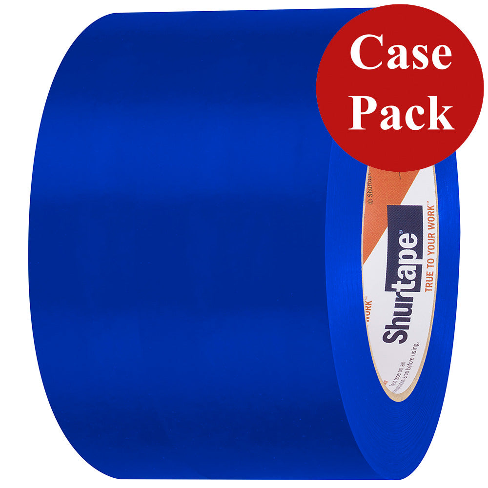 Shurtape UV-Resistant Marine Hull Preservation Tape - 72MM - 33M Roll - Straight Edge Blue *Case of 16 Rolls* - Deckhand Marine Supply