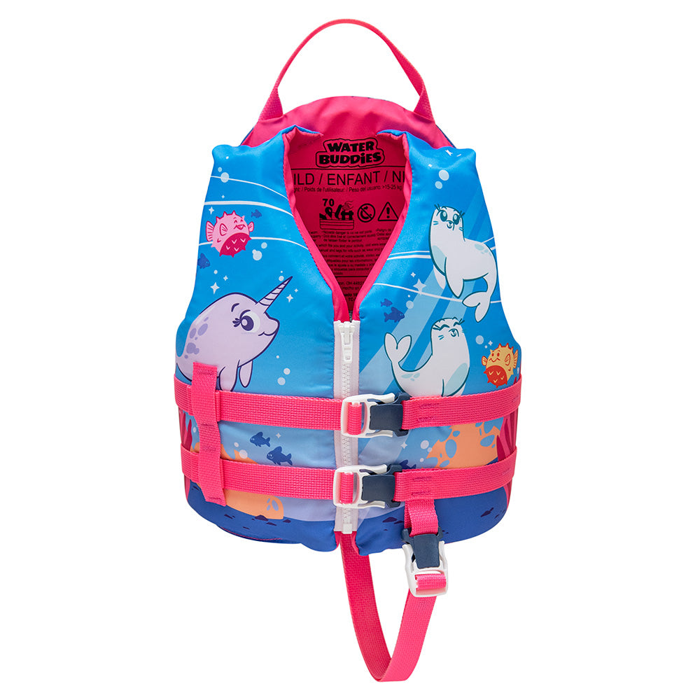 Full Throttle Child Water Buddies Life Vest - Octopus - 30-50lbs Type III - Deckhand Marine Supply