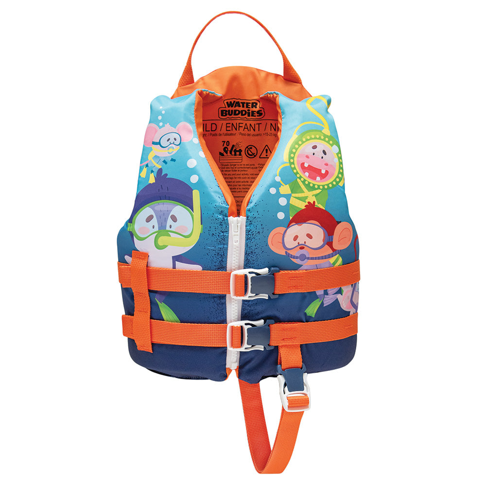 Full Throttle Child Water Buddies Life Vest - Shark - 30-50lbs Type III - Deckhand Marine Supply