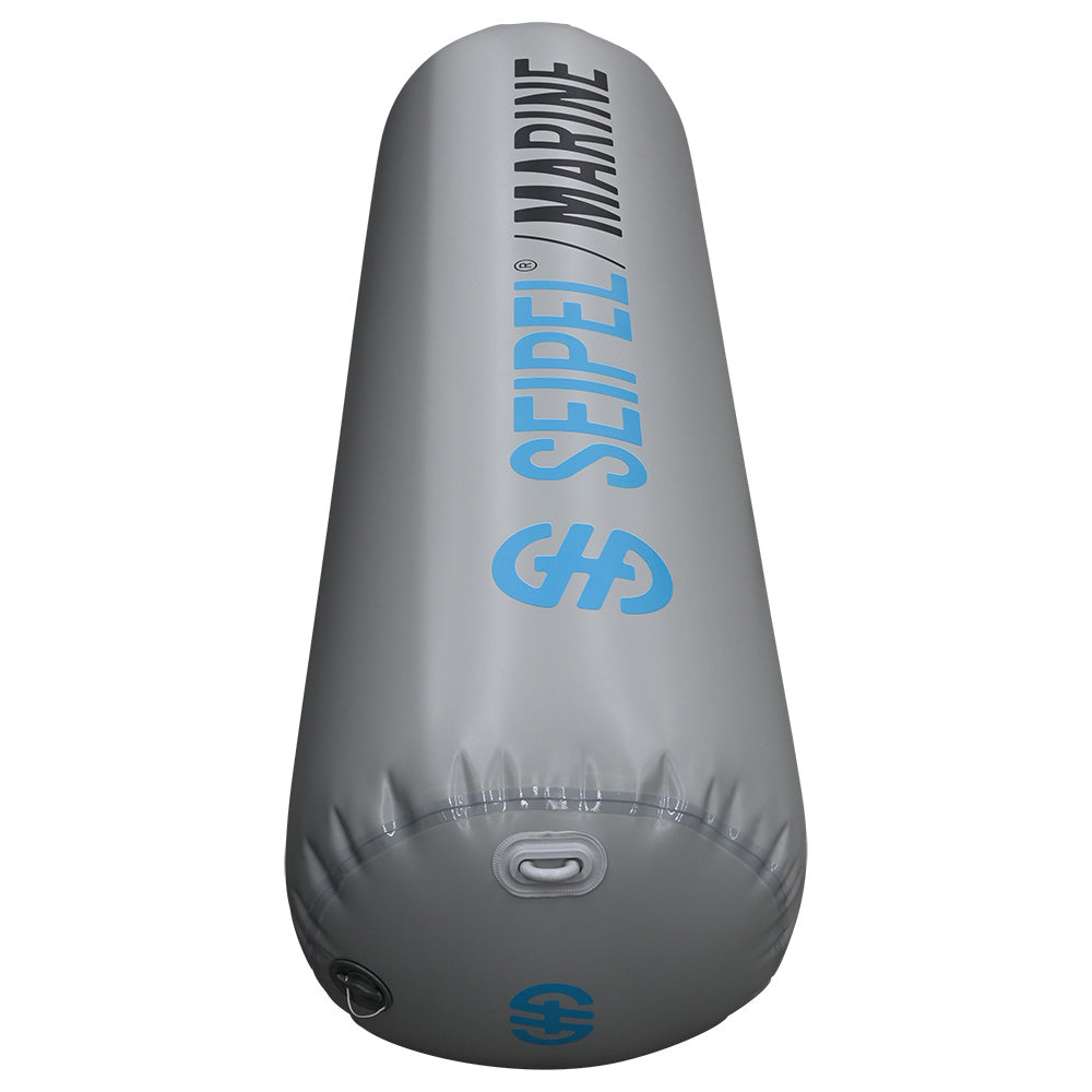 Seipel Marine 5' Inflatable Boat Bumper - Grey - Deckhand Marine Supply