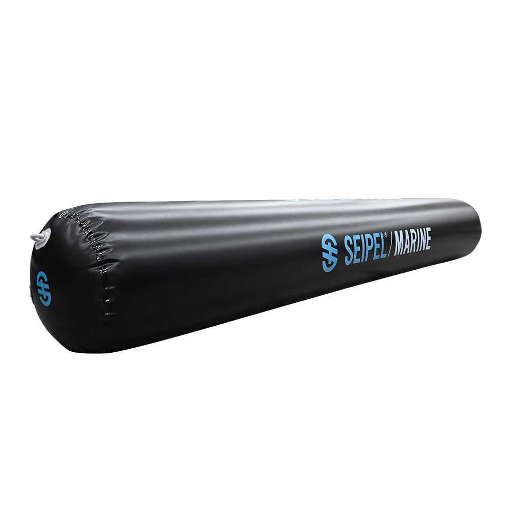Seipel Marine 10' Inflatable Boat Bumper - Black - Deckhand Marine Supply