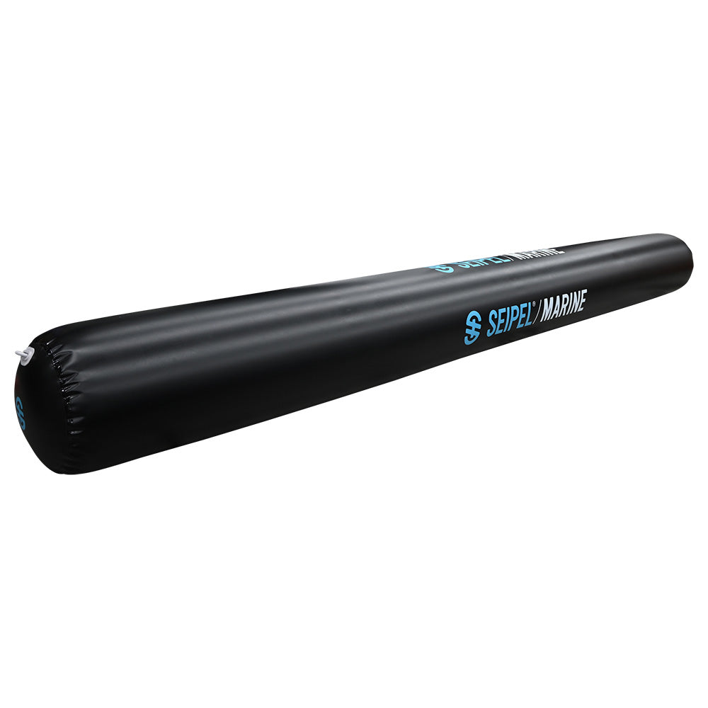 Seipel Marine 15' Inflatable Boat Bumper - Black - Deckhand Marine Supply