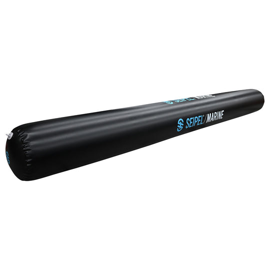 Seipel Marine 15' Inflatable Boat Bumper - Black - Deckhand Marine Supply