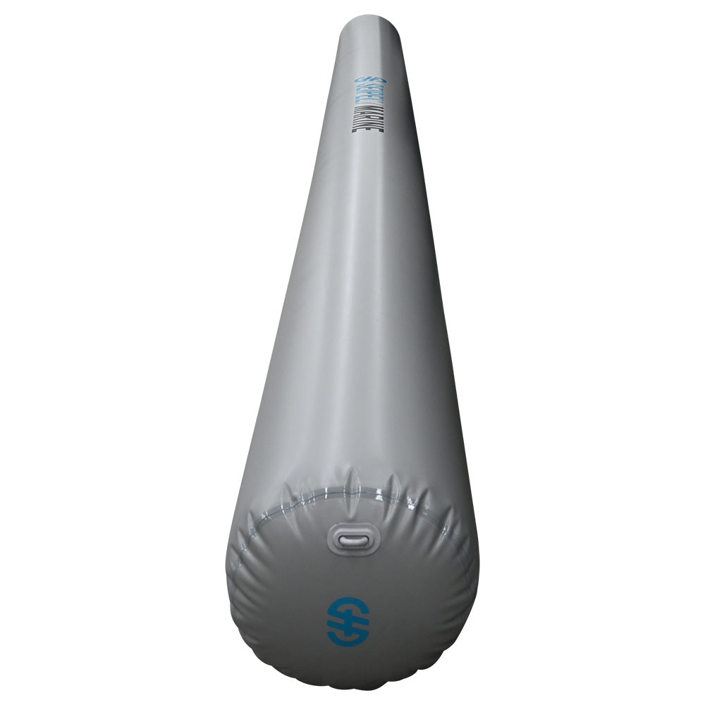 Seipel Marine 20' Inflatable Boat Bumper - Grey - Deckhand Marine Supply