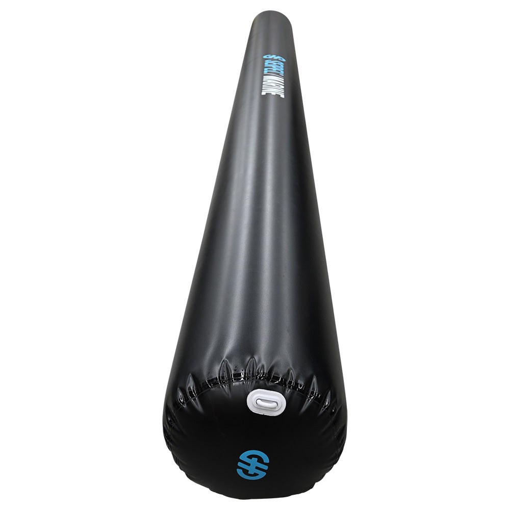 Seipel Marine 20' Inflatable Boat Bumper - Black - Deckhand Marine Supply