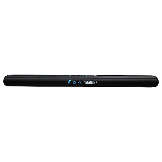 Seipel Marine 20' Inflatable Boat Bumper - Black - Deckhand Marine Supply