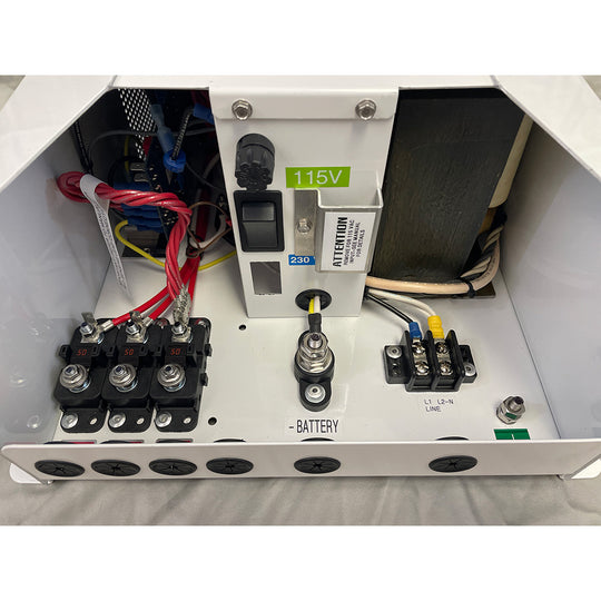 Sentry Marine Battery Charger 115/230V Input 24VDC - 40A - 3-Bank - Deckhand Marine Supply