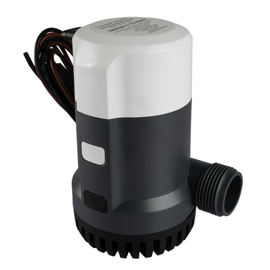 Commodore 2000 GPH Non-Automatic Bilge Pump - 24V - Deckhand Marine Supply