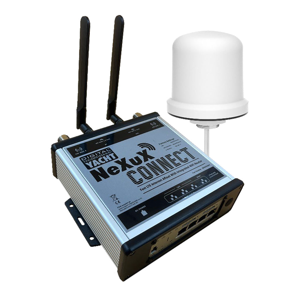 Digital Yacht NeXuX Connect System - Internet Afloat w/Antenna  7M Cable - Deckhand Marine Supply