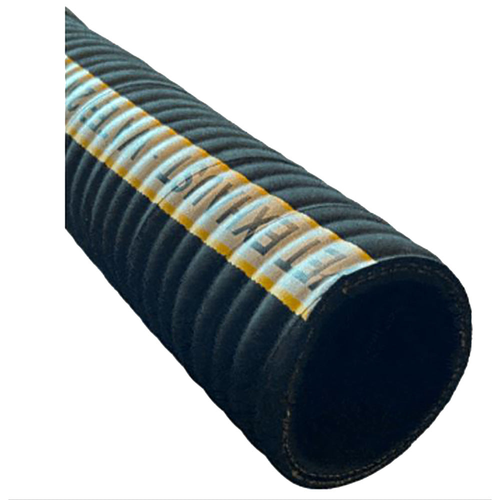 Trident Marine 1-1/2" x 50' Extra-Flex Corrugated Marine Wet Exhaust Hose - Deckhand Marine Supply