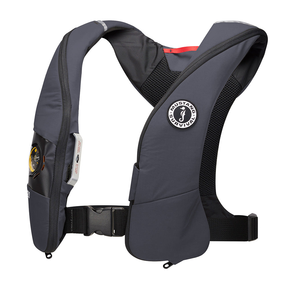 Mustang Elite 120 Coastal Inflatable PFD - Admiral Grey - Deckhand Marine Supply