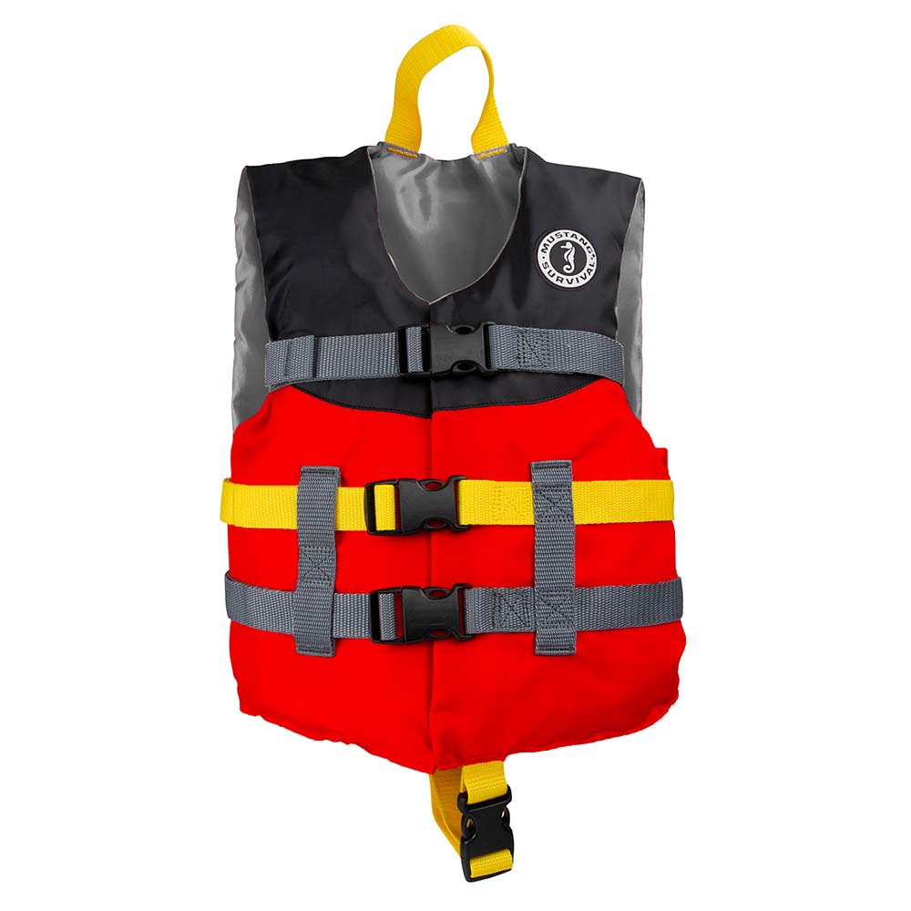 Mustang Child Livery Foam Vest - Red/Black - Deckhand Marine Supply