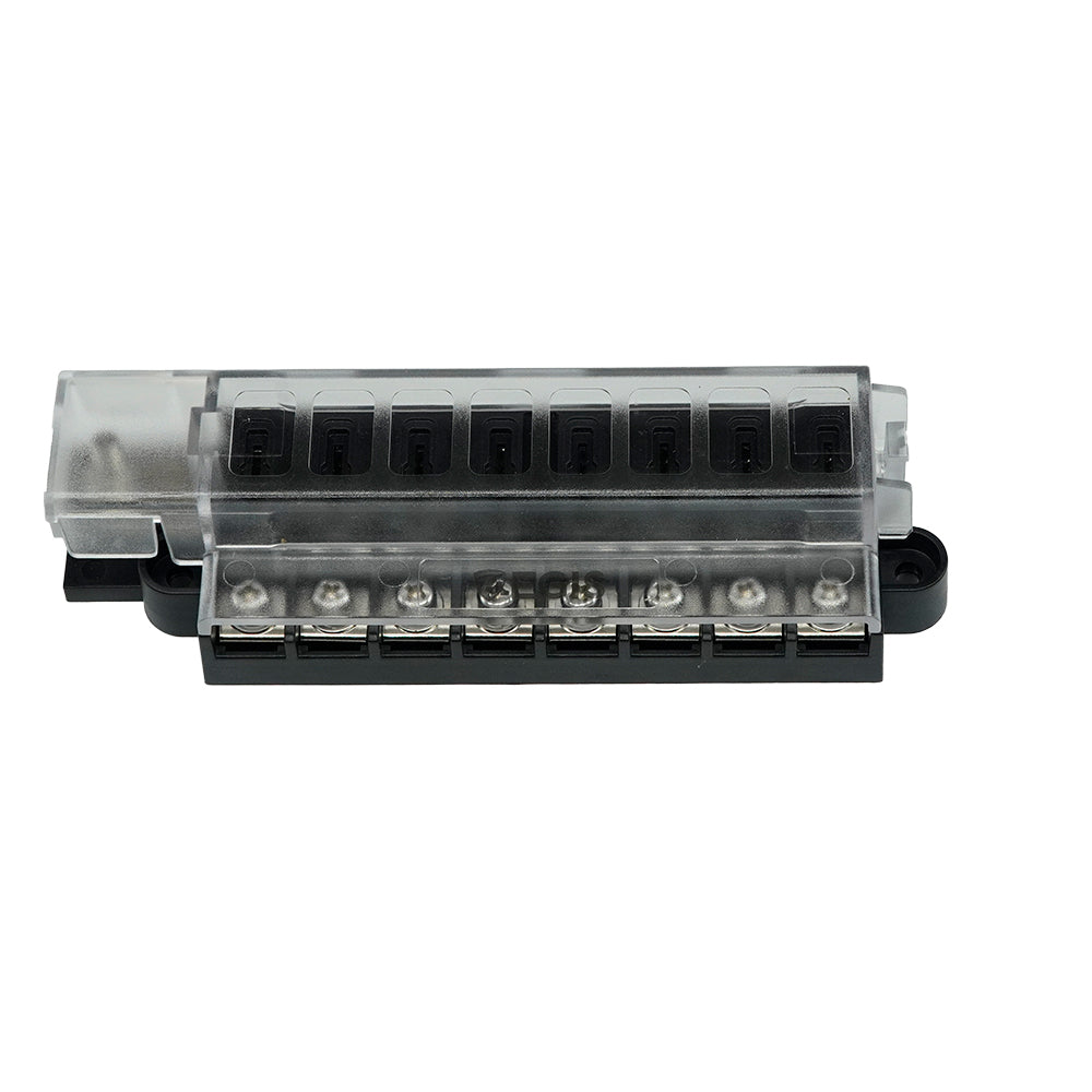 Egis RT Fuse Block - 8 Circuit w/Cover - Deckhand Marine Supply