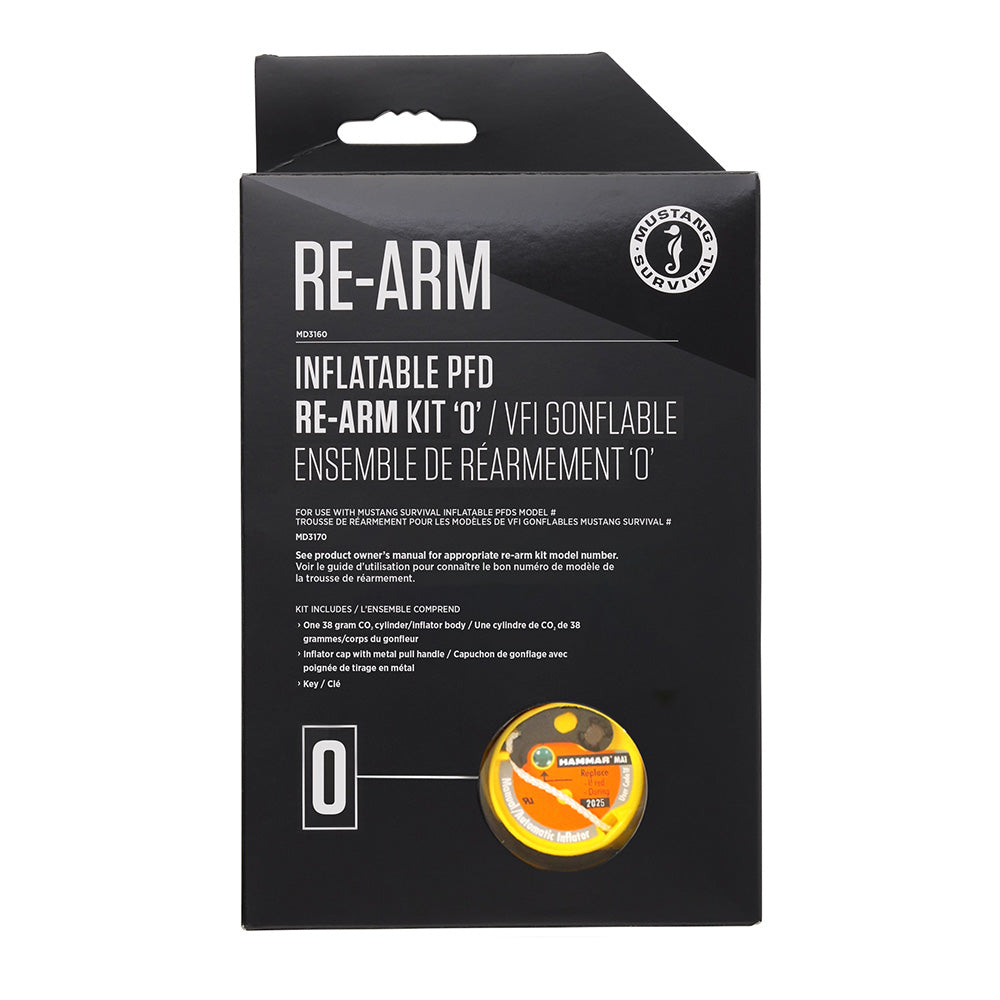 Mustang Re-Arm Kit "O" - Deckhand Marine Supply