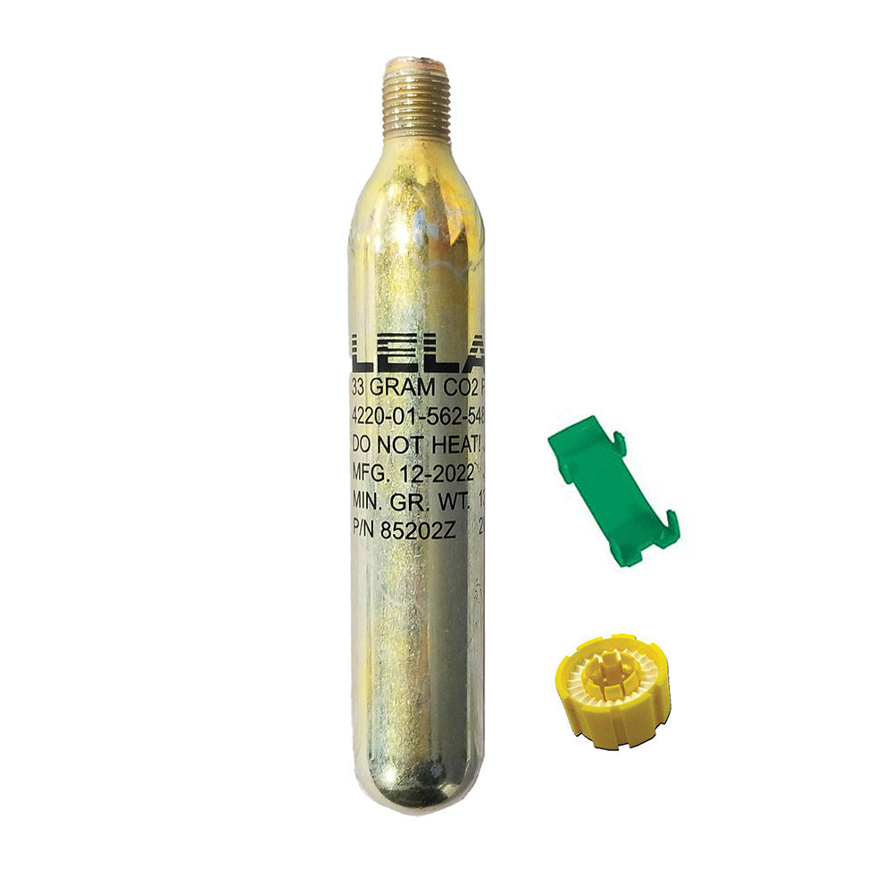 Leland Maximum Inflation Re-Arm Kit Q 33G Auto 1/2" Threads - Deckhand Marine Supply