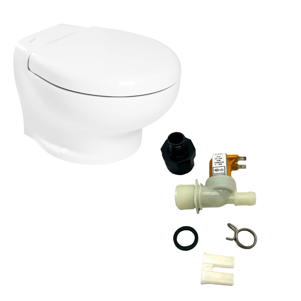 Thetford Nano Touch Compact Toilet Freshwater Kit - 24V - Deckhand Marine Supply