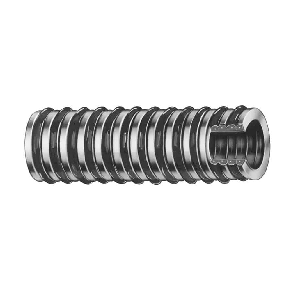 Trident Marine 1-1/8" x 50' Box Bilge  Live Well Hose Clear w/Black Helix - Deckhand Marine Supply