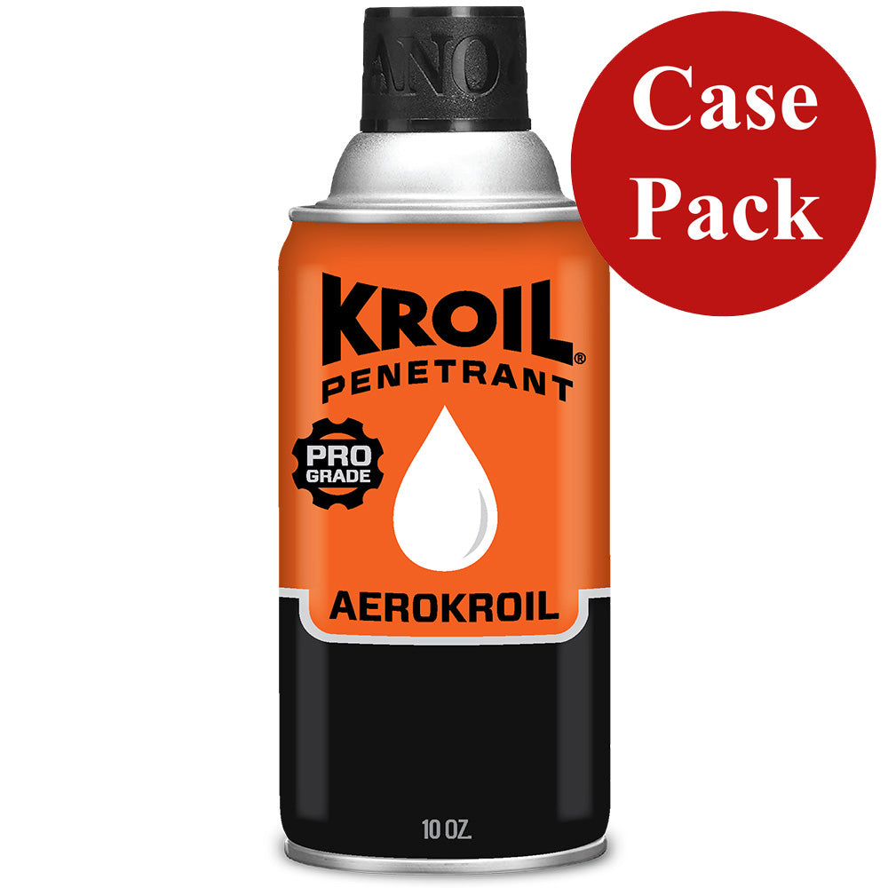 Kroil Original Penetrant - Aerosol - 10z Can - Aerokroil Formula *Case of 12 - Deckhand Marine Supply