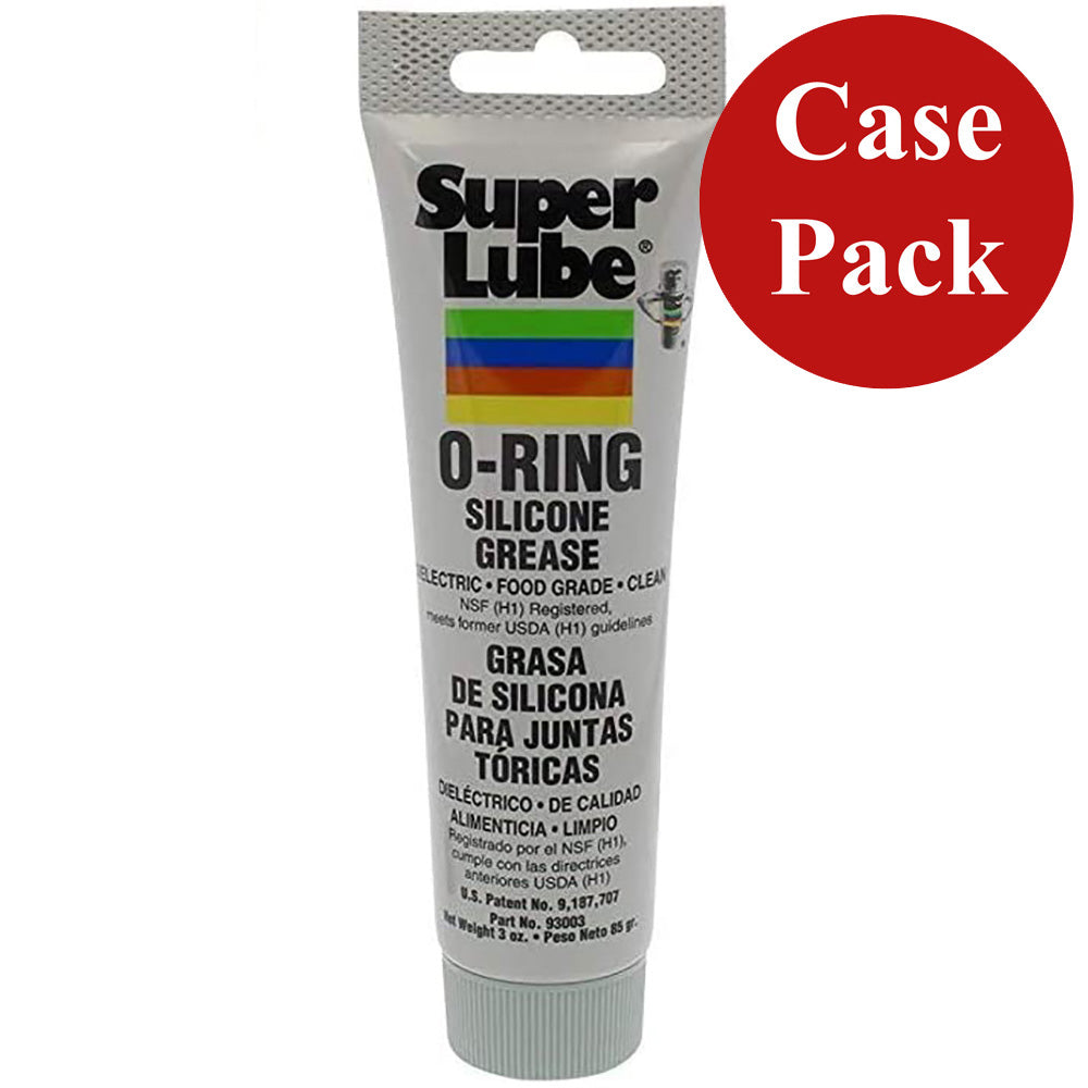 Super Lube O-Ring Silicone Grease - 3oz Tube *Case of 12 - Deckhand Marine Supply