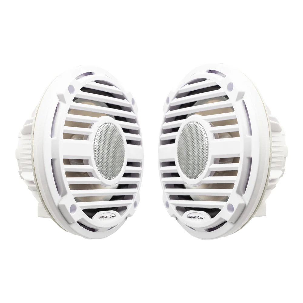 Aquatic AV PRO Classic Speaker - White - Deckhand Marine Supply