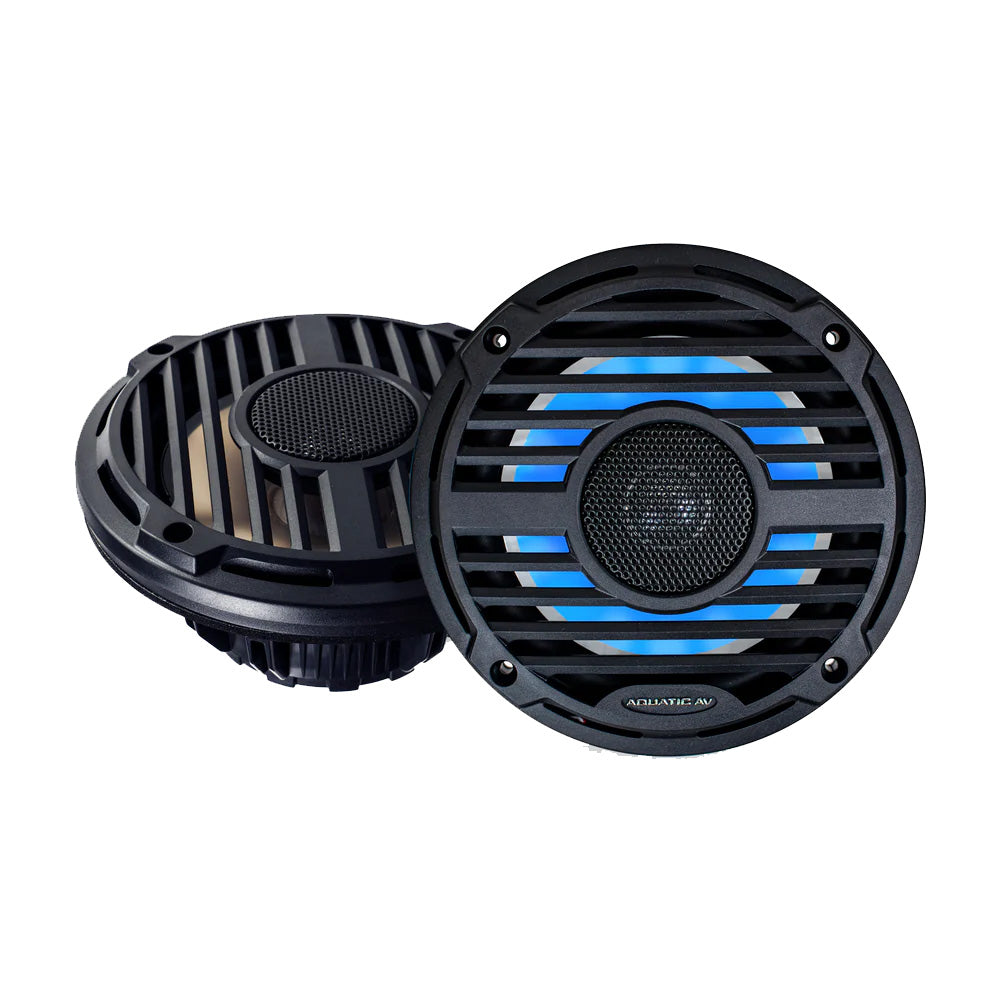 Aquatic AV PRO Classic Speaker - Black - Deckhand Marine Supply