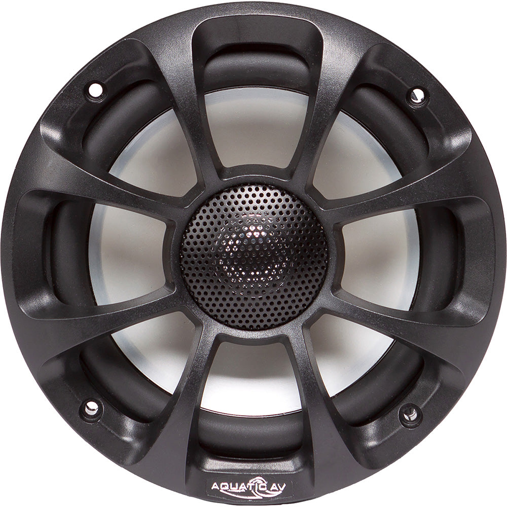 Aquatic AV 6.5" PRO Sport Speakers - Black (Pair) - Deckhand Marine Supply