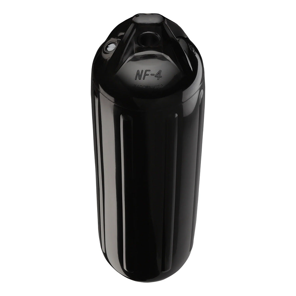 Polyform NF-4 Heavy-Duty Twin Eye 6.4" x 12.6" - Black - Deckhand Marine Supply