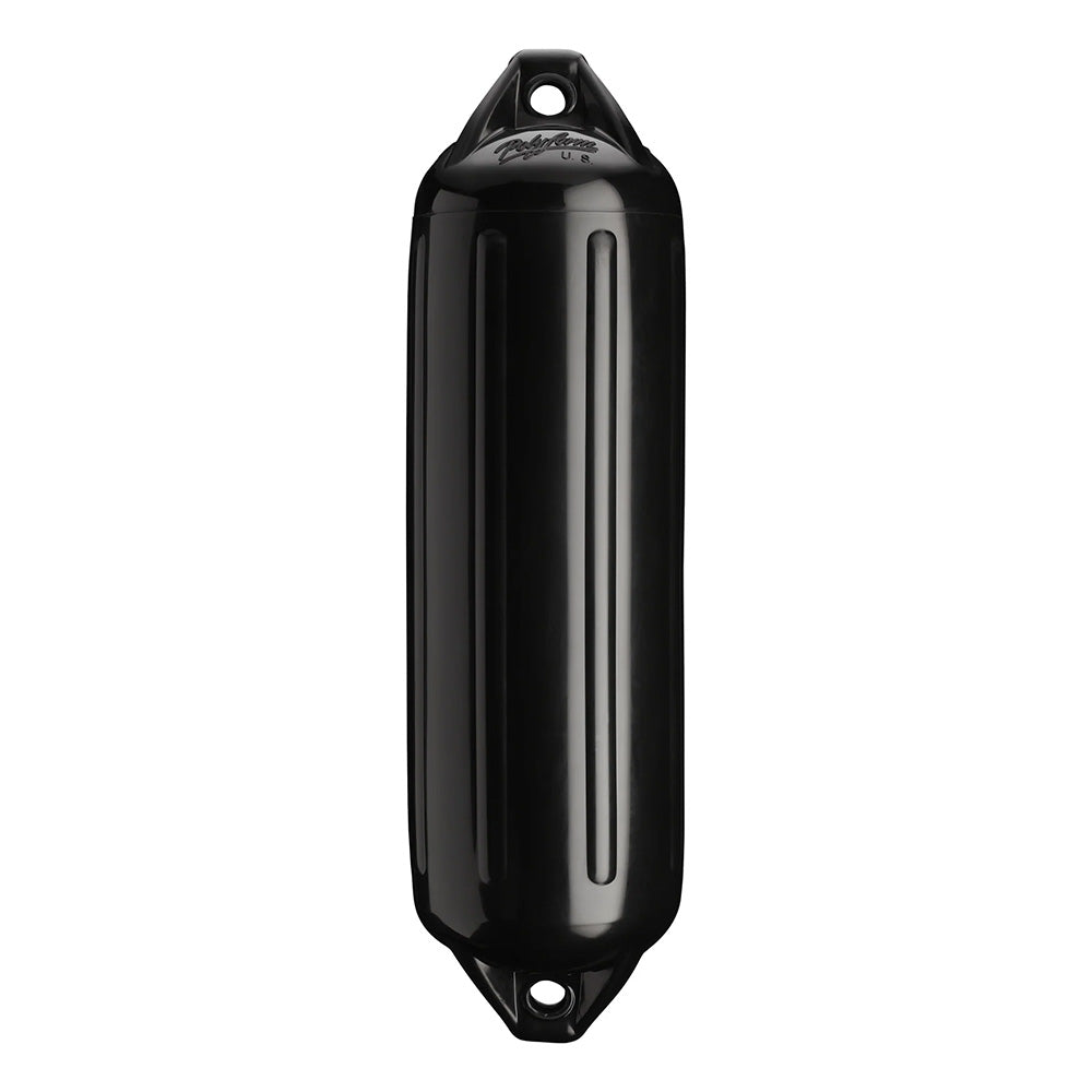 Polyform NF-4 Heavy-Duty Twin Eye 6.4" x 12.6" - Black - Deckhand Marine Supply