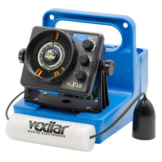 Vexilar FLX-18 Genz Pack w/12 Degree Ice-Ducer  DD-100 - Deckhand Marine Supply