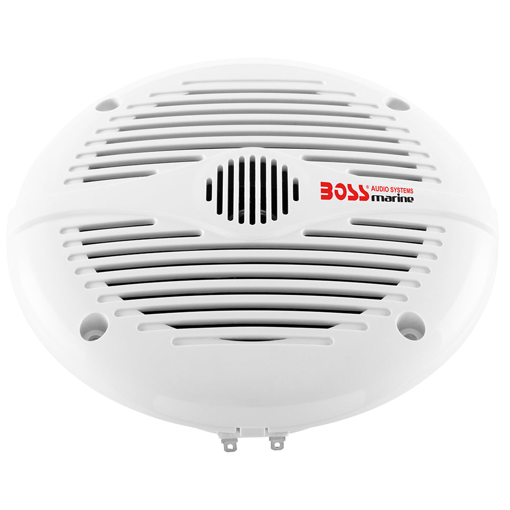 Boss Audio MR60 6.5" Round Speakers - White - Pair - Deckhand Marine Supply