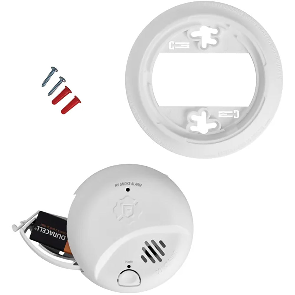 Fireboy-Xintex SMI100RV Smoke Detector 9V Battery Powered - Deckhand Marine Supply