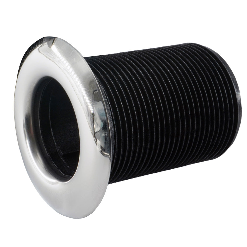 Forespar Pro Series Valve Stainless Steel Capped Thru-Hull Fits 1/2"-3/4" - Deckhand Marine Supply