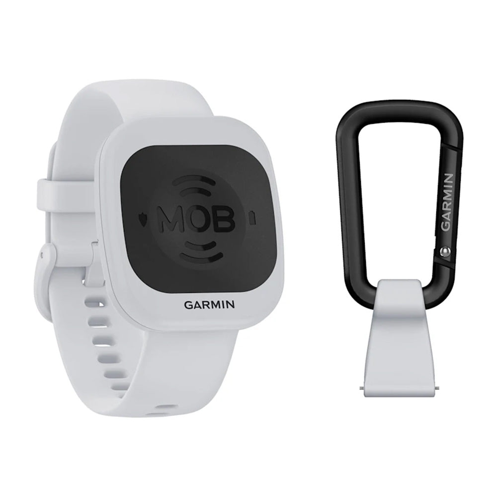 Garmin MOB Tag w/White Quick Release Band - Deckhand Marine Supply
