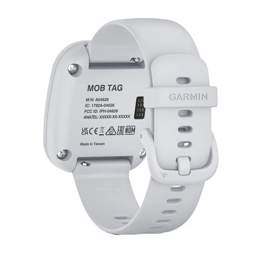 Garmin MOB Tag w/White Quick Release Band - Deckhand Marine Supply